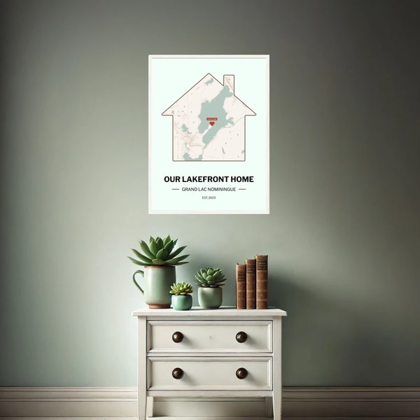 MixPlaces Our Lakefront Home Poster Review