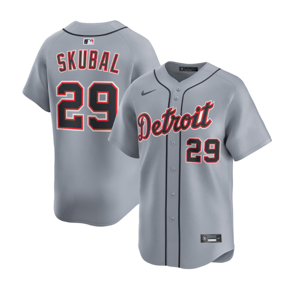 MLB Shop Men's Detroit Tigers Tarik Skubal Nike Gray Road Limited Jersey Reviews