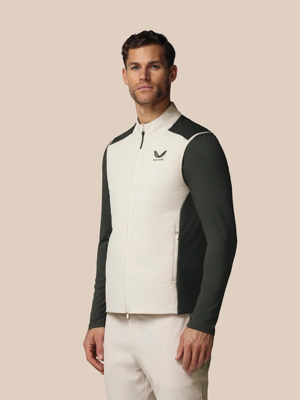 Castore Golf LVS Hybrid Chaleco Rese&ntilde;a