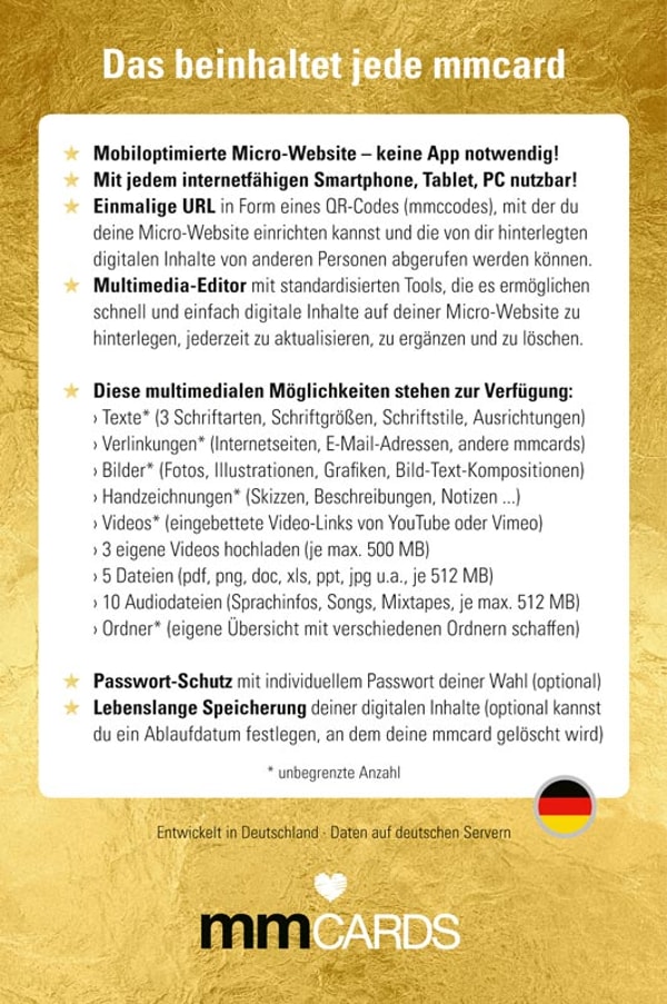 mmcards Bewertung