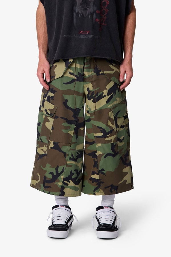 mnml Extra Long Nylon Cargo Shorts Review