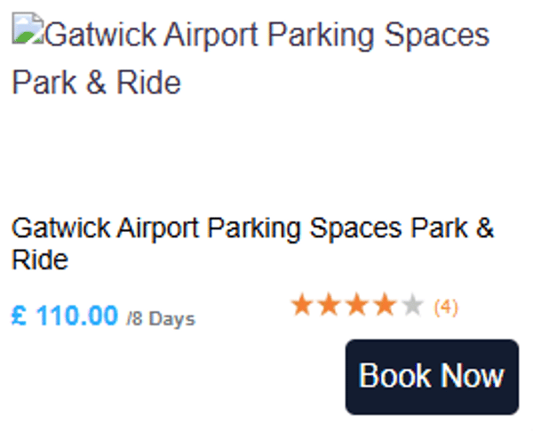 Mobit Airport Parking Gatwick Airport Park & Ride Review