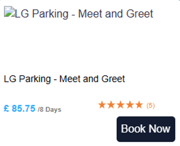 Mobit Airport Parking LG Parking Meet and Greet Review