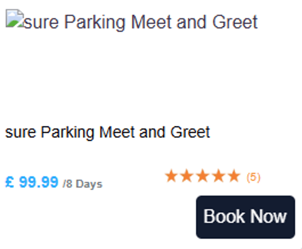 Mobit Airport Parking sure Parking Meet and Greet Review