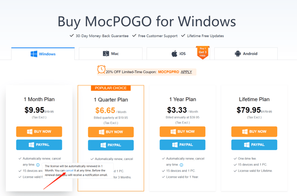 MocPOGO Desktop Review