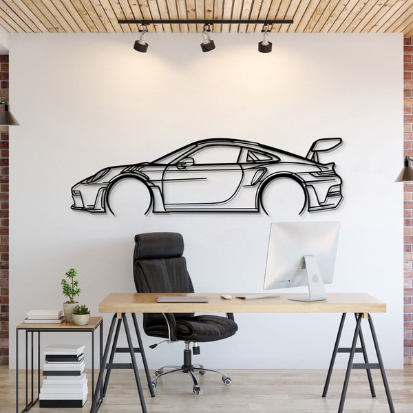Modello Turbo 911 GT3 RS Model 992 Detailed Metal Car Wall Art MT0859 Review