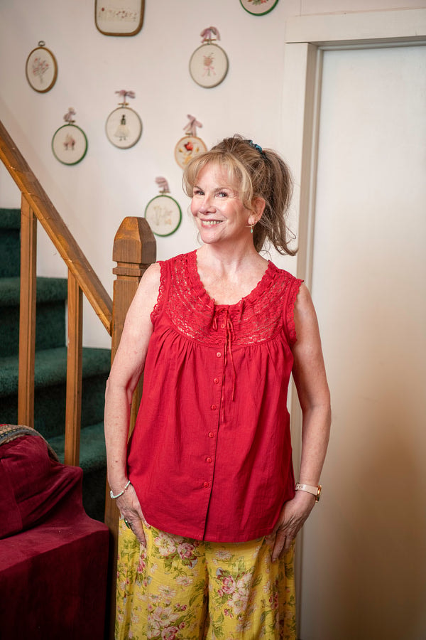 Modern Prairie The Poet Camisole in Sunwashed Red Review