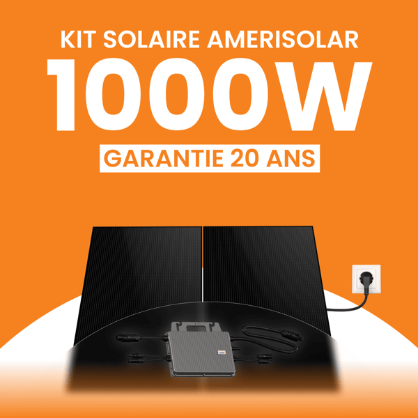 Mon Kit Solaire Kit solaire Plug & Play 1000W Amerisolar Avis