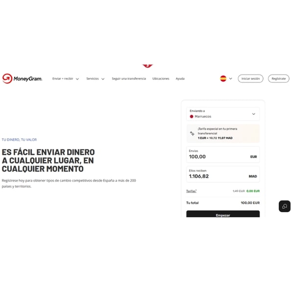MoneyGram Enviar dinero en l&iacute;nea Rese&ntilde;a