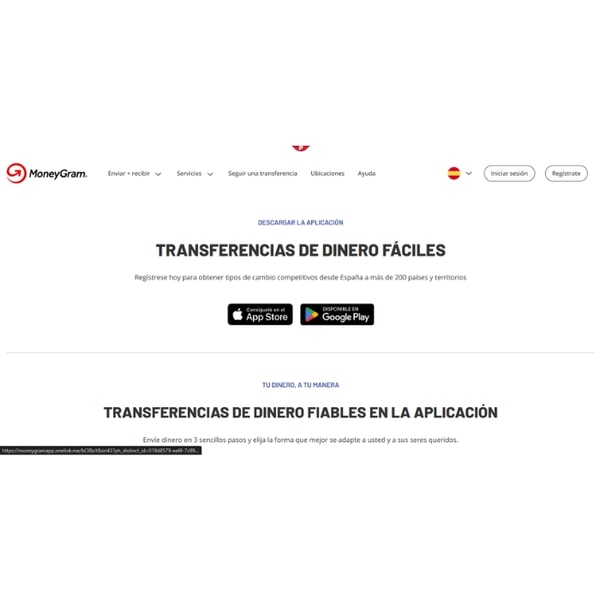 MoneyGram MoneyGram app Rese&ntilde;a