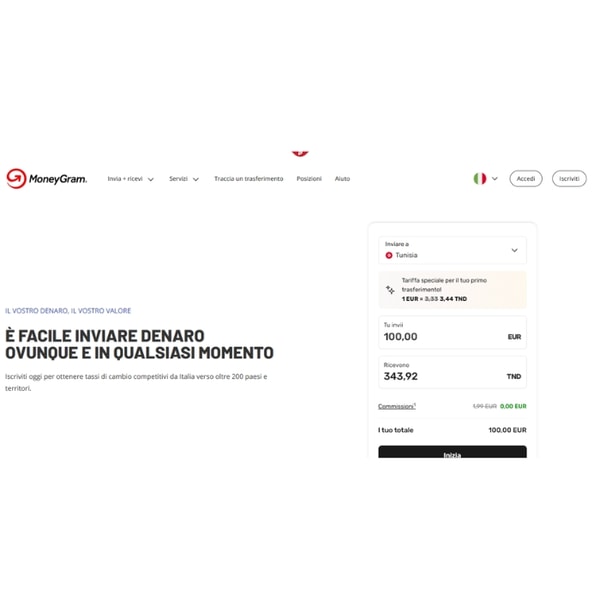 MoneyGram Online Recensione