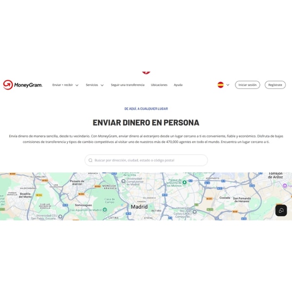 MoneyGramEnviar dinero en persona Rese&ntilde;a