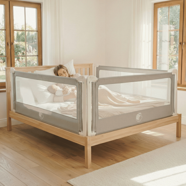 Monkey Mum Popular Bed Rail 200 cm Dark Grey Design Recenze