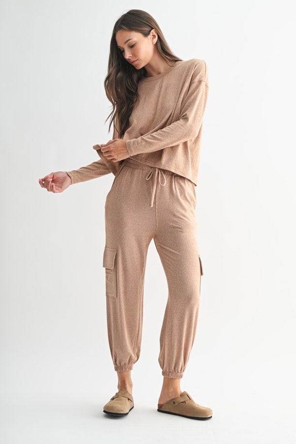Mono B Comfy Hacci Lounge Cargo Joggers Review