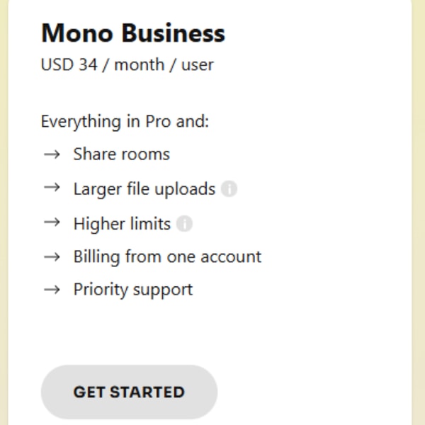 Mono Business Review