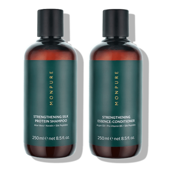 Monpure Strengthening Shampoo + Conditioner Review