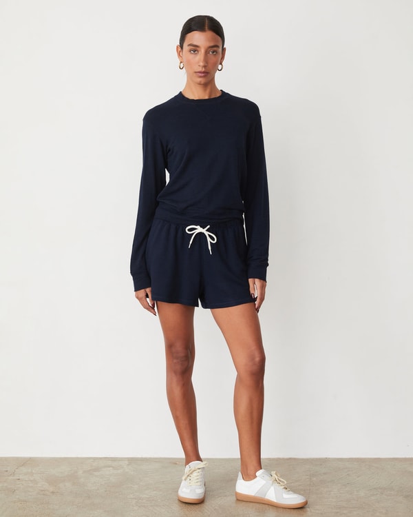 Monrow Supersoft Crew Neck Sweatshirt Review