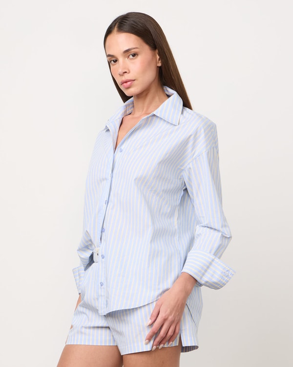 Monrow Poplin Oversized Shirt Review
