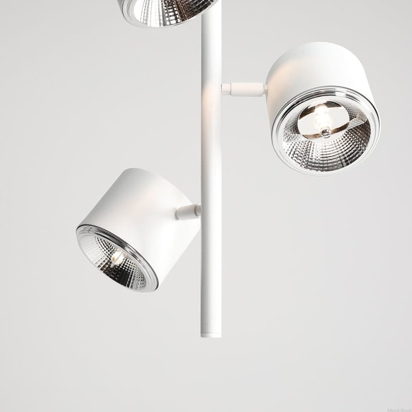 Mood Nook Lampa wisząca Bot 3 Metalowa Biała Recenzja