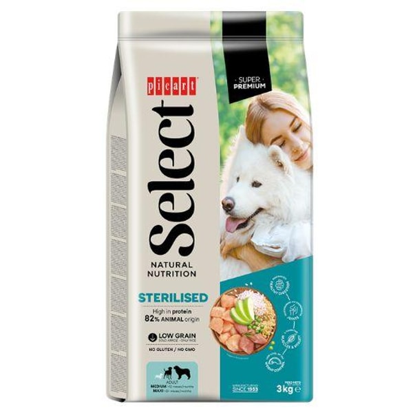 Morin Select dog adult medium sterilise avis