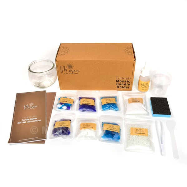 Mosaic Art Studio US Mosaic Candle Holder Kit Review
