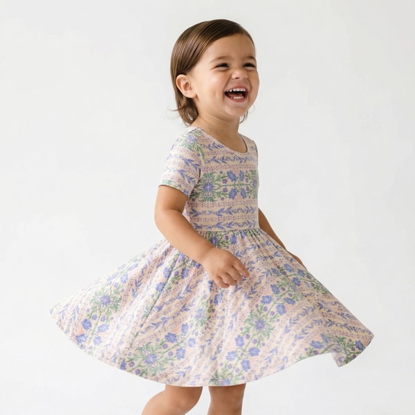 Motette Spring Cascade Bamboo Twirl Dress Review