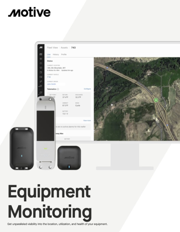 Motive Equipment Monitoring Review