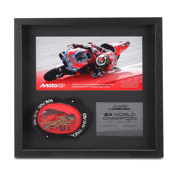 MotoGP Authentics Jorge Lorenzo 3 x World Champion Knee Slider Review