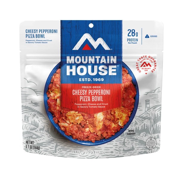 Mountain House Cheesy Pepperoni Pizza Bowl Review