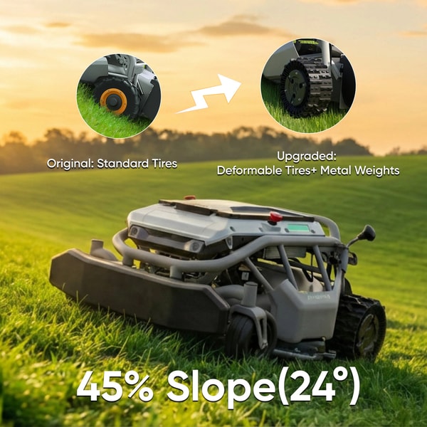 Mowrator S1 2WD 45% Remote Control Lawn Mower Review