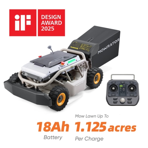 Mowrator S1 Remote Control Lawn Mower 4WD 85% Slope Reviews