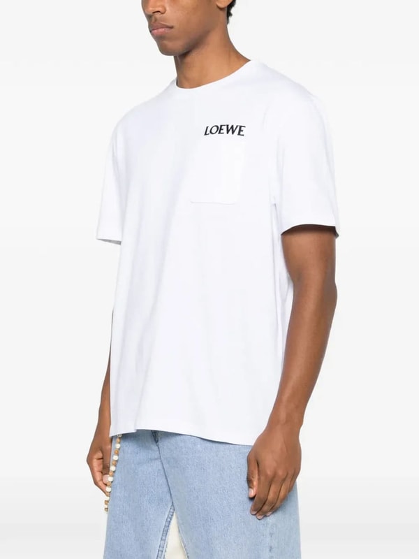 MrDrippz Loewe Embroidered Logo T-Shirt Review