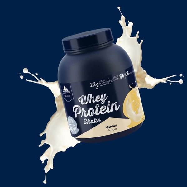 Multipower 2kg Whey Proteinpulver | Vanille 22g Eiwei&szlig; Bewertung