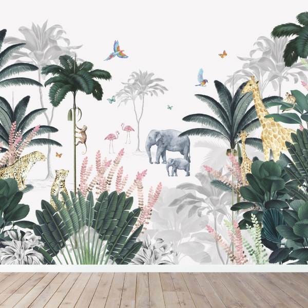 Munks and Me Review: Munks and Me Leopard and Friends Jungle Wallpaper Mural Reviews