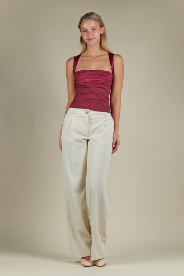 Murlong Cres Elsa Bustier Burgundy Review