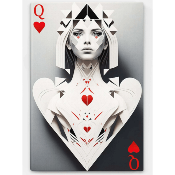 MusaArtGallery Grey Queen of Hearts Art Review