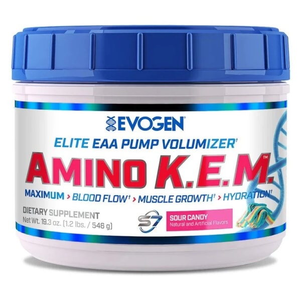 Muscle Supplements Evogen Amino K.E.M. EAA Anmeldelse