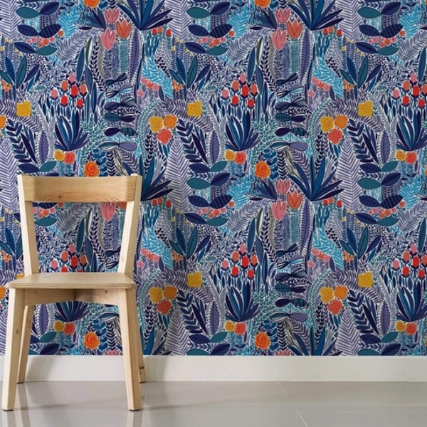 MUSE Wall Studio Blue Wildflower Field Review
