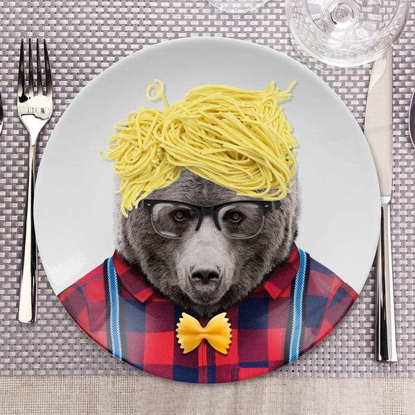 Mustard London Bobby Bear Plate Review