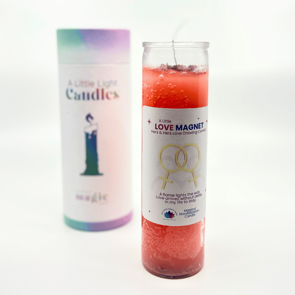 My Little Magic Shop Her and Her Love Magnet 7 Day Magic Ritual Candle Review