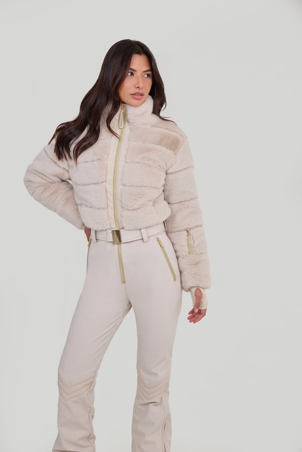My Sunday Ski Altitude Faux Fur Ski Suit Review