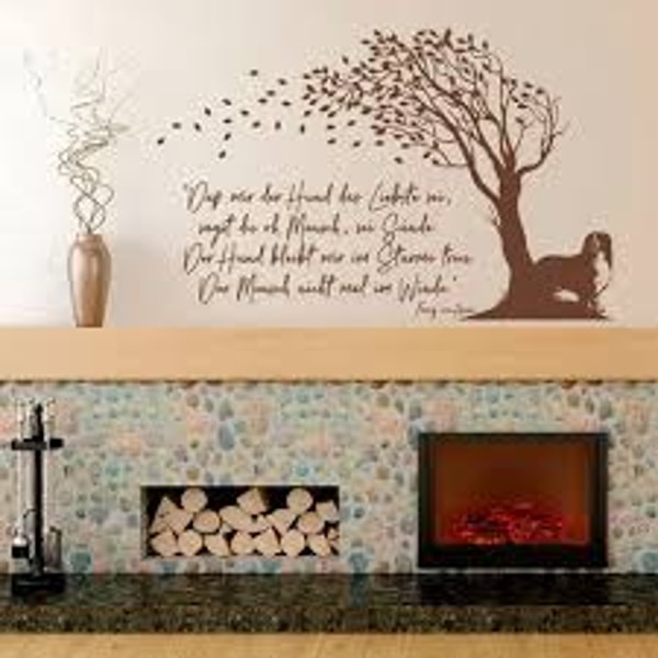 My-Wallsticker Wandtattoo 'Das mir der Hund das liebste sei' Bewertung