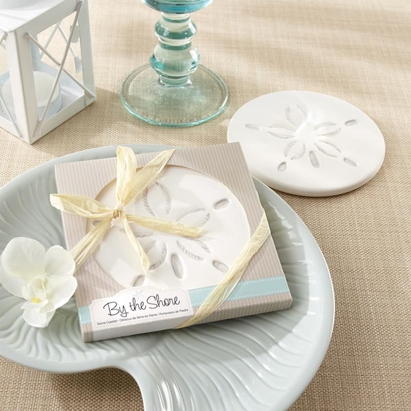 My Wedding Favors By the Shore Sand Dollar Coaster Review