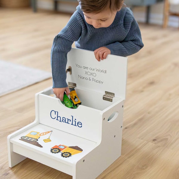 MyBambino Personalized Child's Storage Step Stool Review