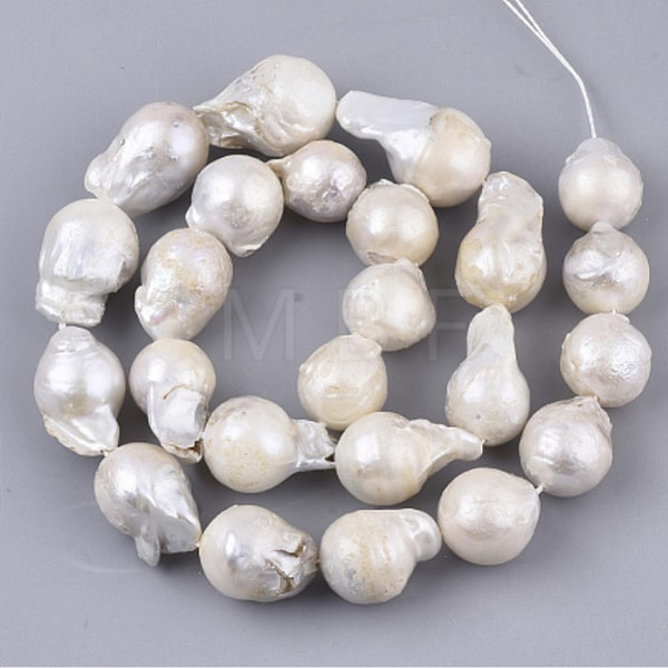 MyBeadsFindings Natural Baroque Pearl Keshi Pearl Beads Strands Reviews