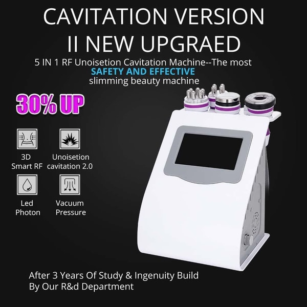 MYCHWAY 5 In 1 Cavitation Liposuction Machine Reviews
