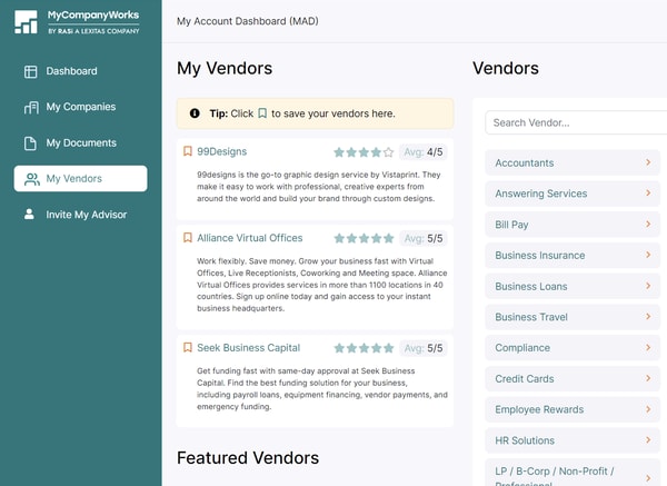 About MyCompanyWorks