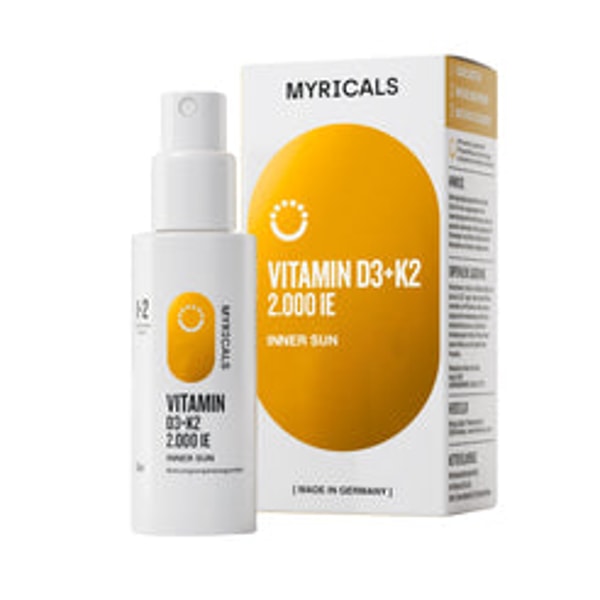 Myricals Inner Sun Vitamin D3 + K2 Bewertung