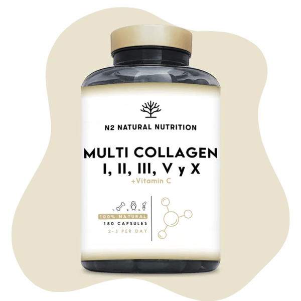 N2 Natural Nutrition Multi Collagen Rese&ntilde;a
