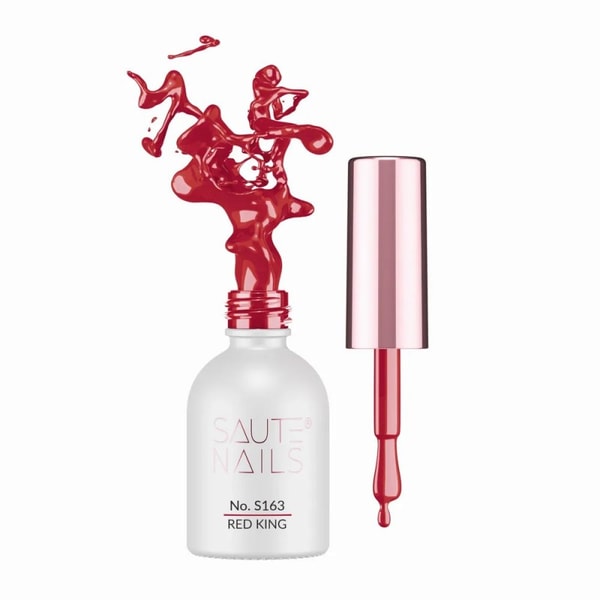 NailShop Ojă semi Saute Nails Red King Recenzie